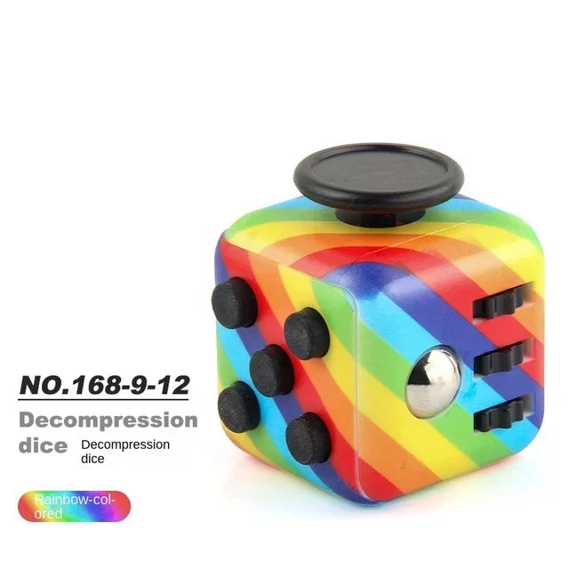 Infinity Fidget Cube Anti-Stress Toys For Kids & Adults (Helps w/ Anxiety)