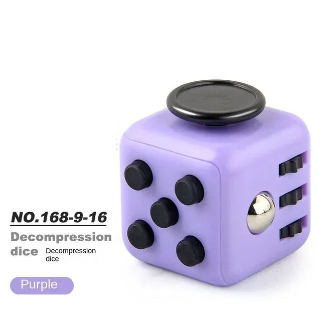 Infinity Fidget Cube Anti-Stress Toys For Kids & Adults (Helps w/ Anxiety)