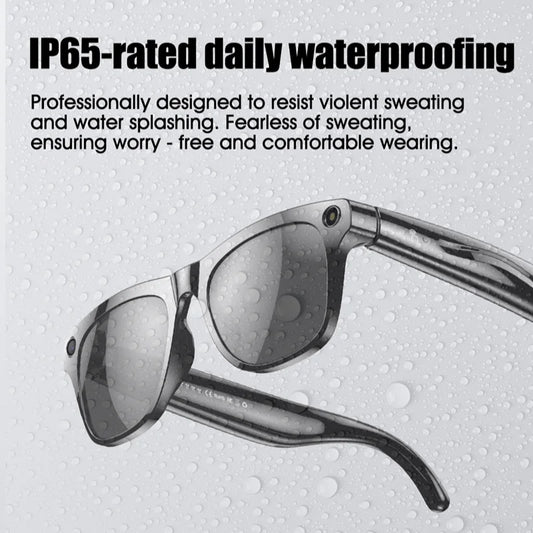 6K HD AI Smart Camera Glasses | Photochromic | Multifunction Bluetooth| Calling | Voice Assistant | Music Player | Translate