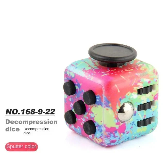 Infinity Fidget Cube Anti-Stress Toys For Kids & Adults (Helps w/ Anxiety)