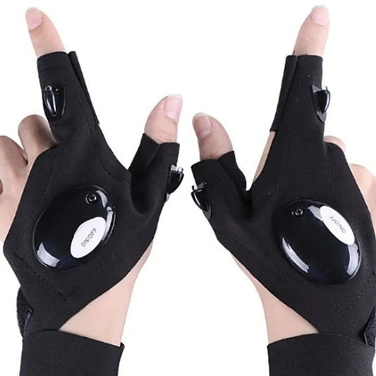 Multi Use Gloves With Lights | Glove With Led | Fingerless Light | Work Apparel