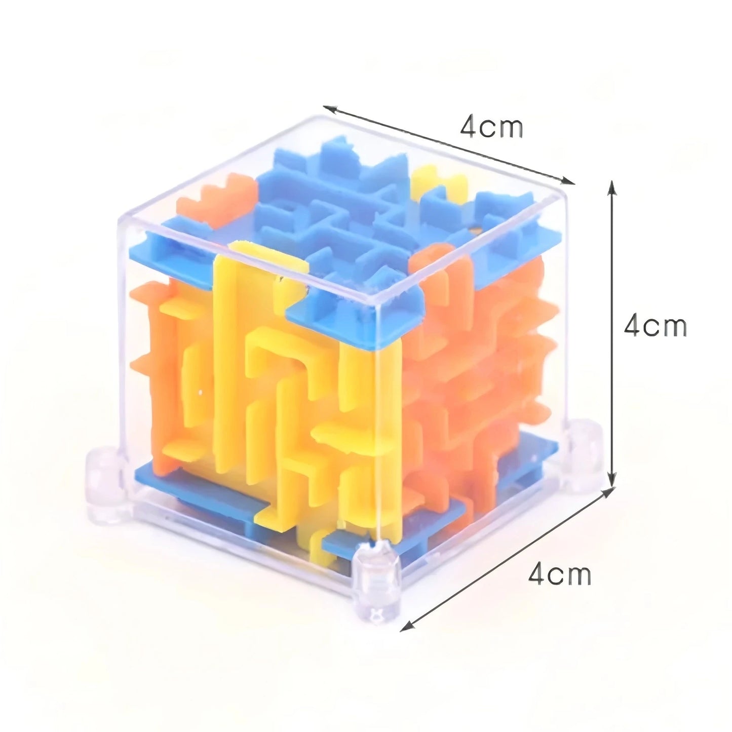 3D Maze Magic Cube Six-sided Puzzle Stress Reliever Toys Adults Kids