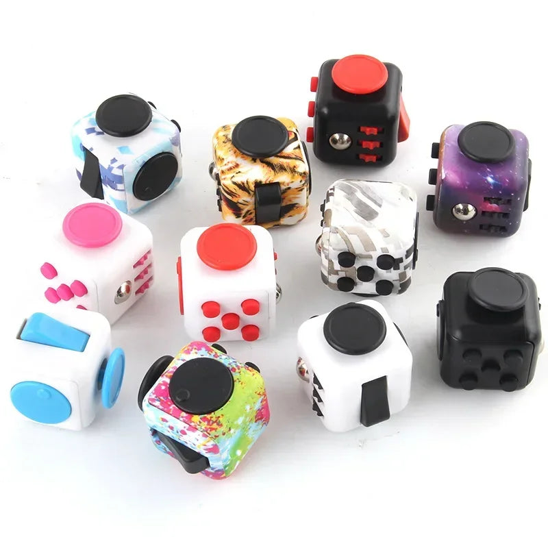 Infinity Fidget Cube Anti-Stress Toys For Kids & Adults (Helps w/ Anxiety)
