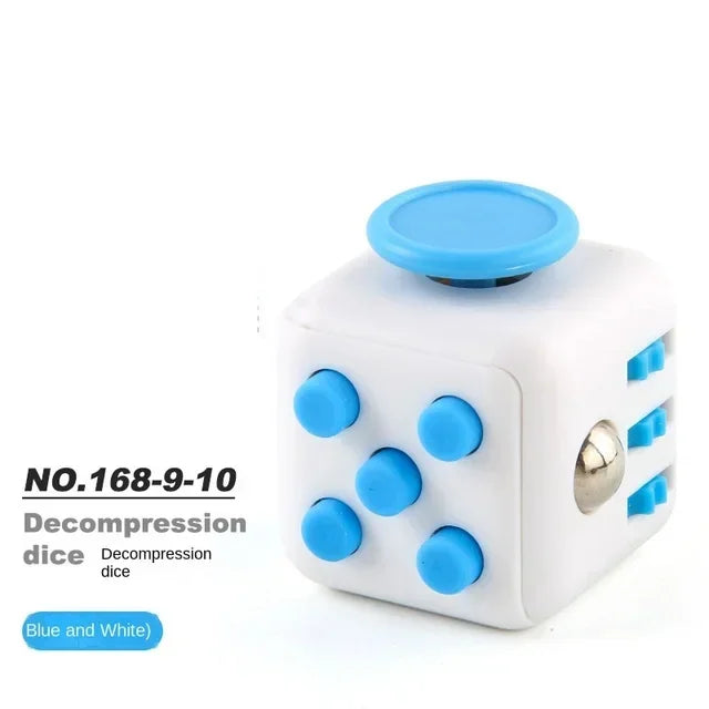 Infinity Fidget Cube Anti-Stress Toys For Kids & Adults (Helps w/ Anxiety)