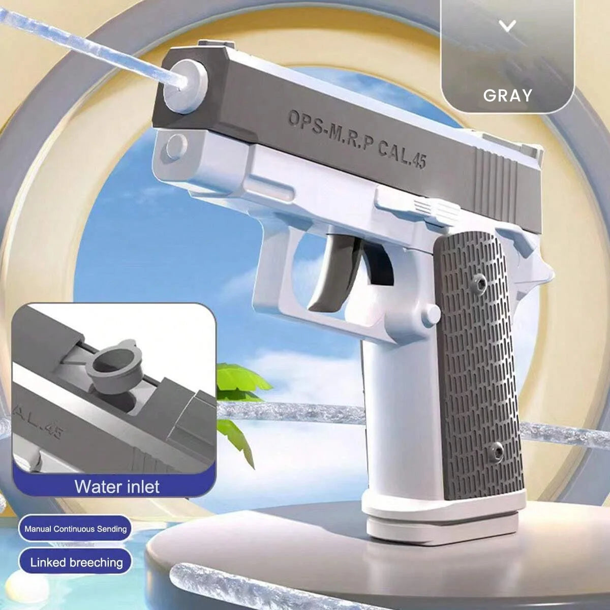 Water Pistol Toy Squirt Guns for Kids & Adult