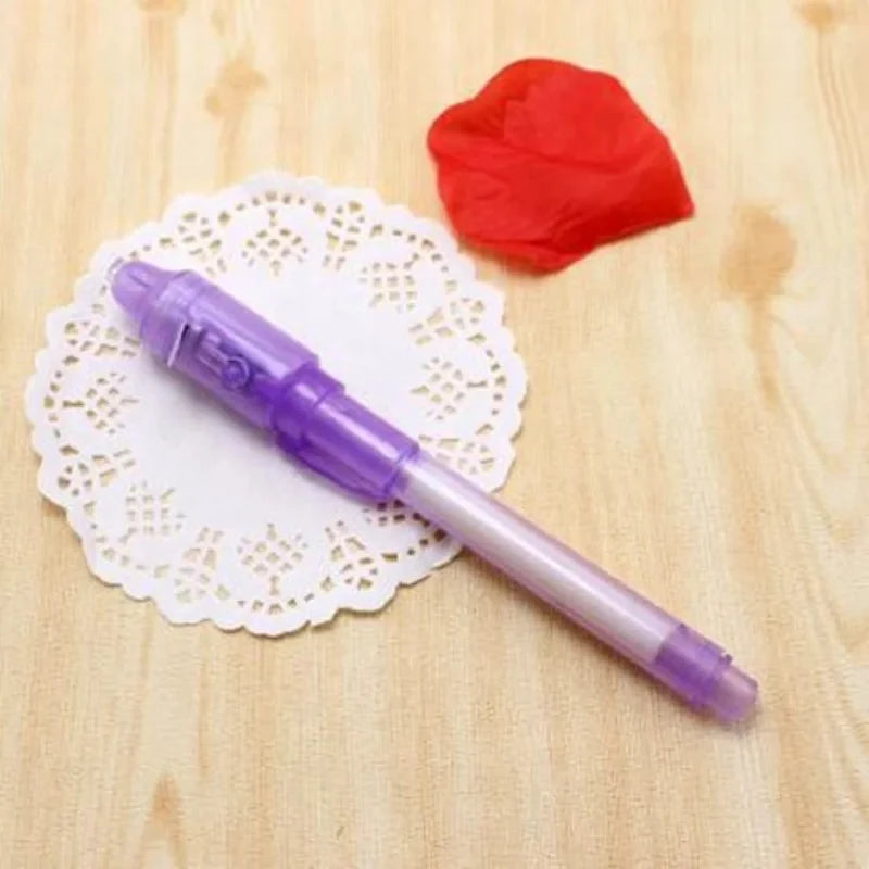 1/4Pcs UV Light Ink Spy Pen | Teen Party Favors | Toys | Gifts