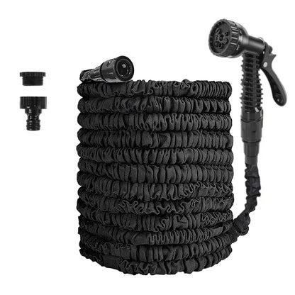 25FT-200FT Expandable Magic Garden Hose | High-Pressure Car Wash Cleaning Water Gun