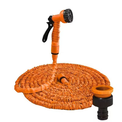 25FT-200FT Expandable Magic Garden Hose | High-Pressure Car Wash Cleaning Water Gun
