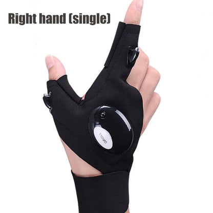 Multi Use Gloves With Lights | Glove With Led | Fingerless Light | Work Apparel