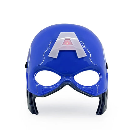 Hero LED Light Mask | Cool Cartoon | Iron Man | Captain America| Costume Party
