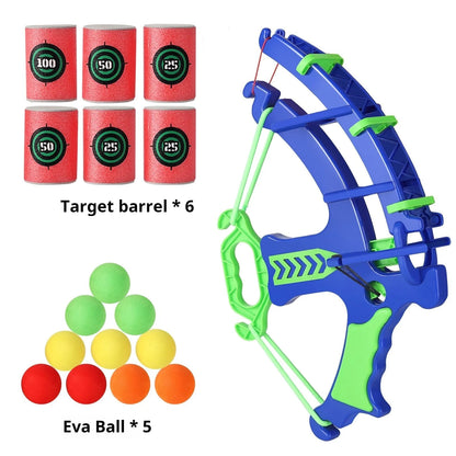 Ball Bow and Soft Balls Fun Bow N Arrow Safe for Kids Ages 4+