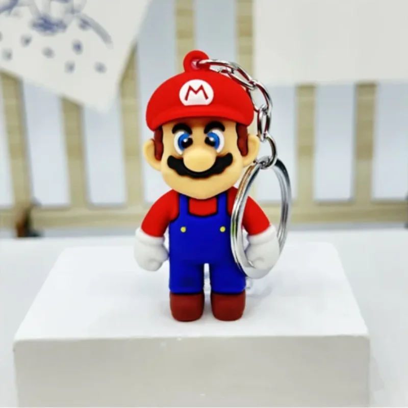 Super Mario Bros KeyChain (Luigi Toad Yoshi Bowser)