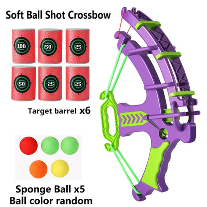 Ball Bow and Soft Balls Fun Bow N Arrow Safe for Kids Ages 4+